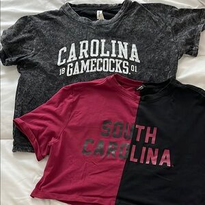 South Carolina Gamecocks T-Shirt Set - Black and Red